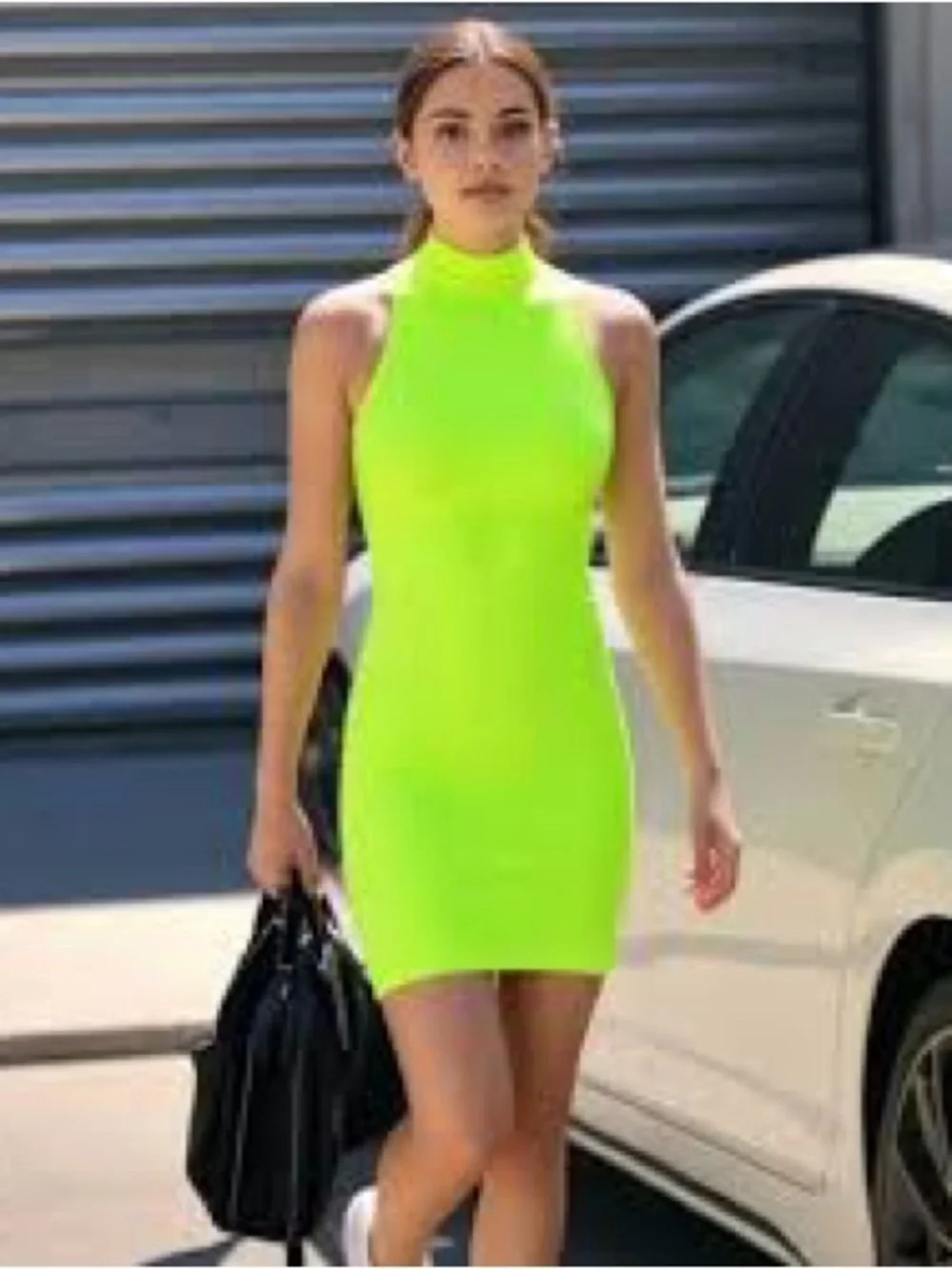 Nike Neon Yellow Performance Tank